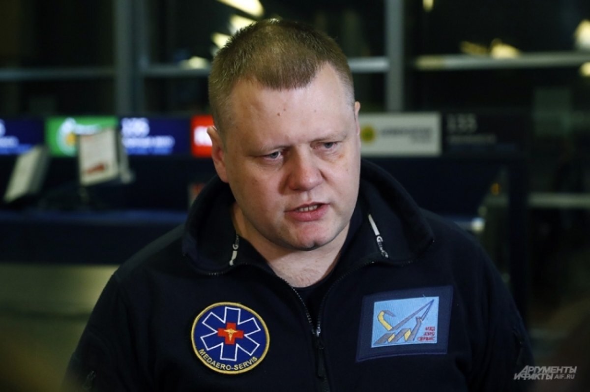    Выживший врач с Falcon рассказал, что оказался на морозе в одной футболке