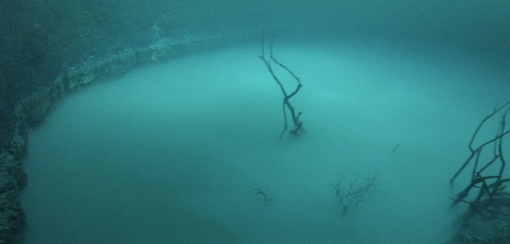 Сероводород в море. Сероводород в черном море. Сенот Ангелита. Чёрное море сероводородный слой.