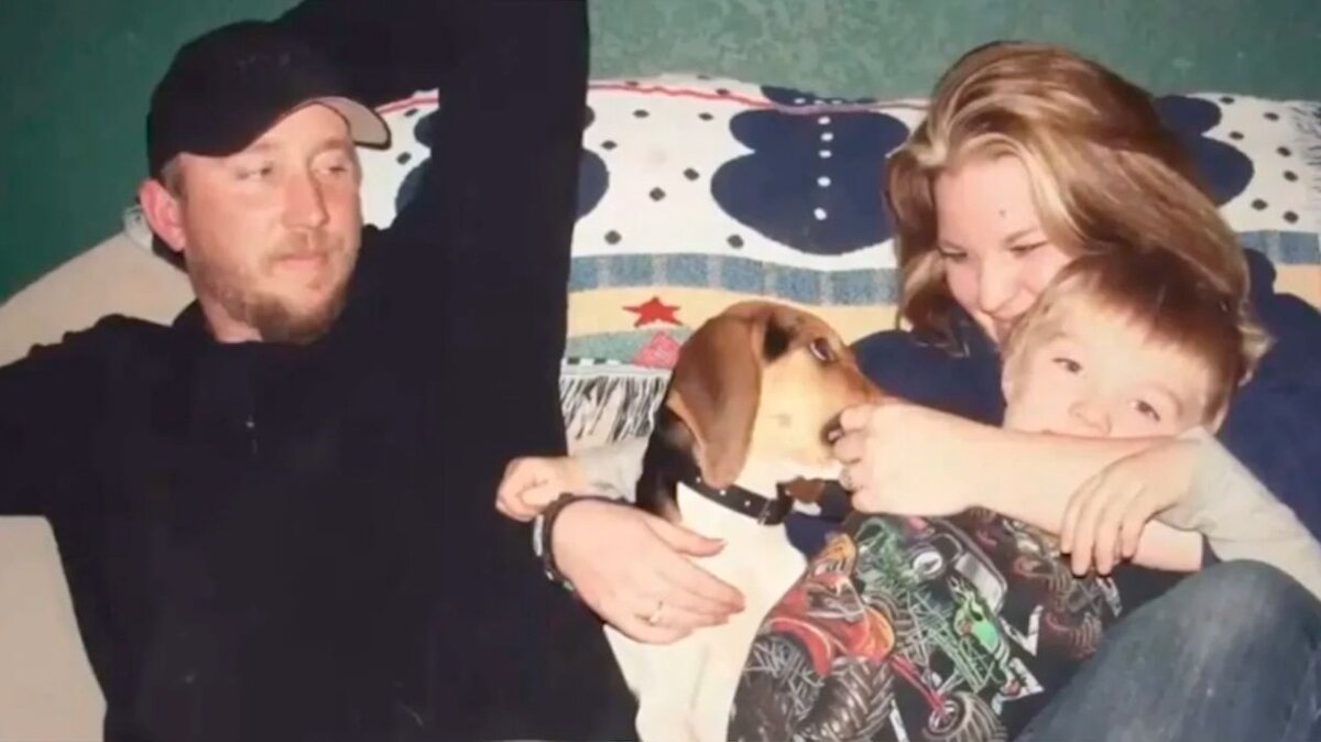 Адам и Молли с сыном Гевином