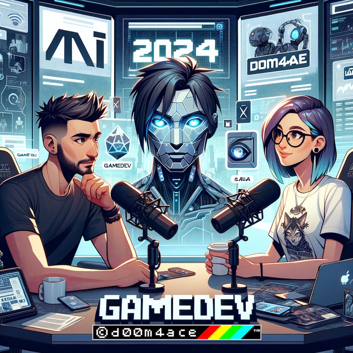 D00M4ACE нейроподкаст про Искусственный Интеллект, GAMEDEV и 42.