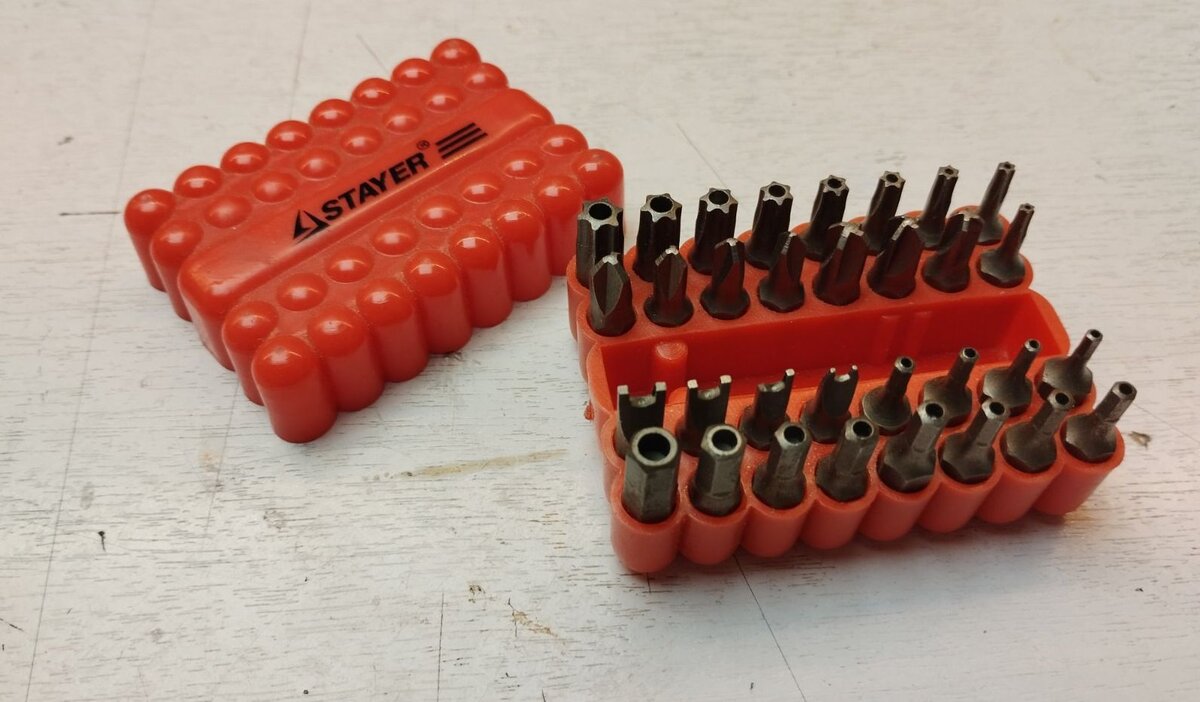 Набор нестандартных бит под бытовую технику