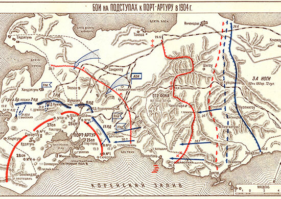 Бои на подступах к Порт-Артуру в 1904 г.