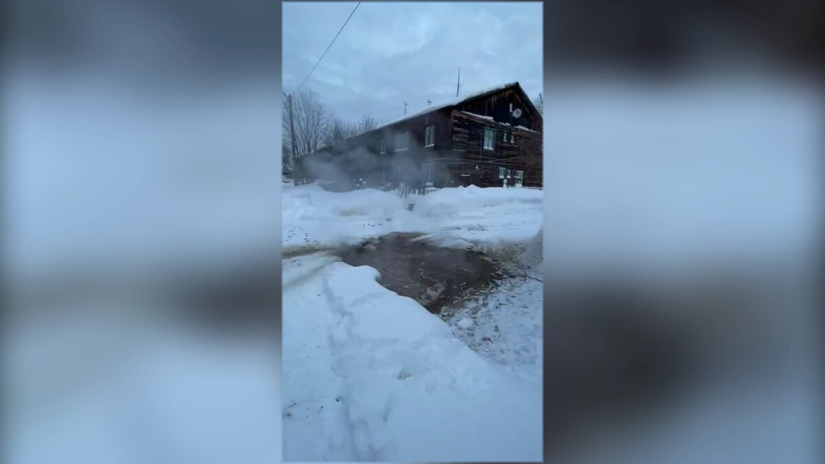    В Советском произошёл новый порыв теплосетей