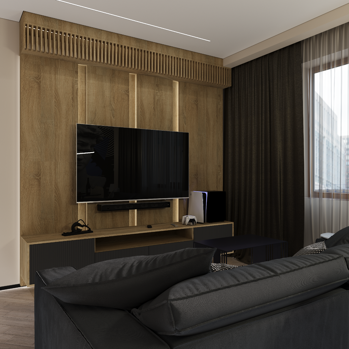 гостиная комната. уютная гостиная с камином. уютный интерьер гостиной. современная гостиная. современный интерьер.