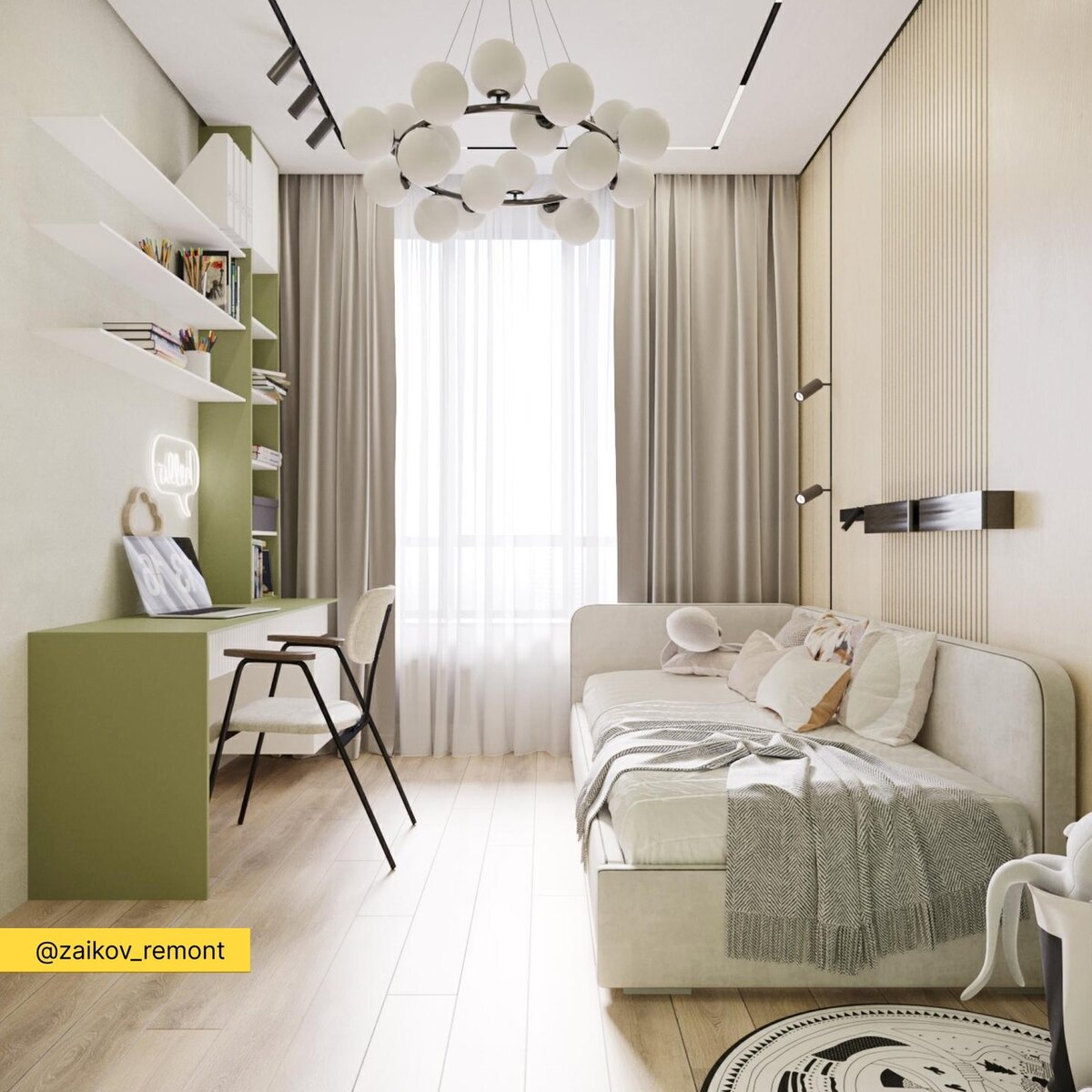 Интерьер квартиры, ЖК Крылья