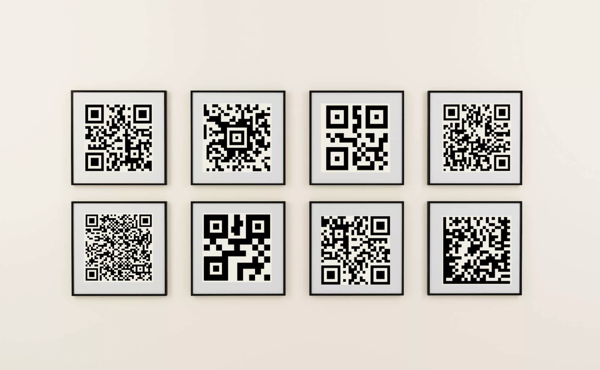 Различные виды QR-кодов