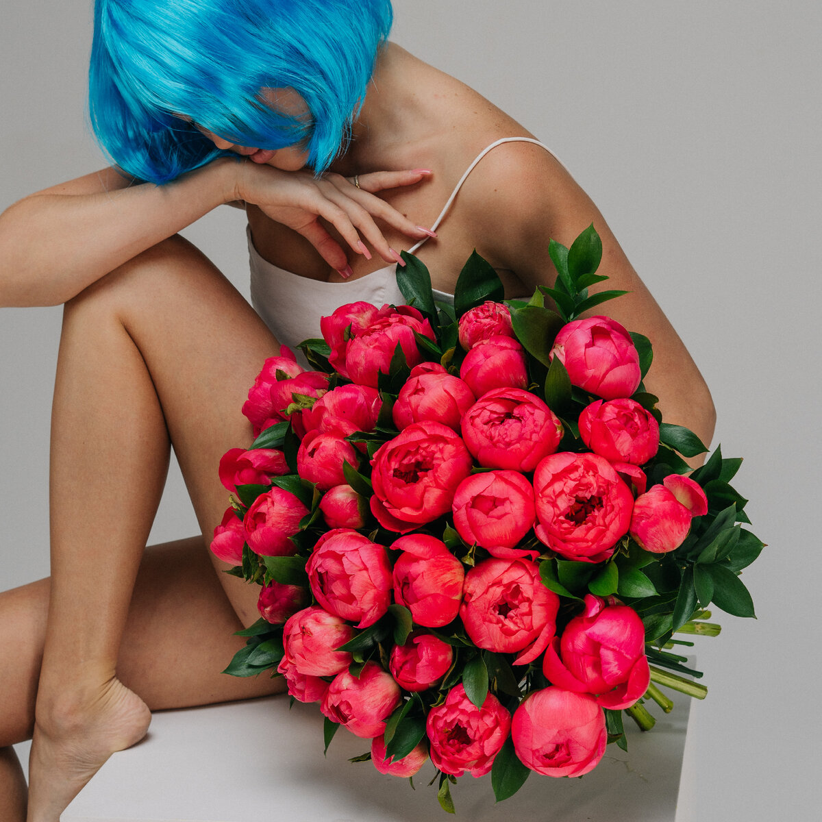 Букет "Шикарные пионы"