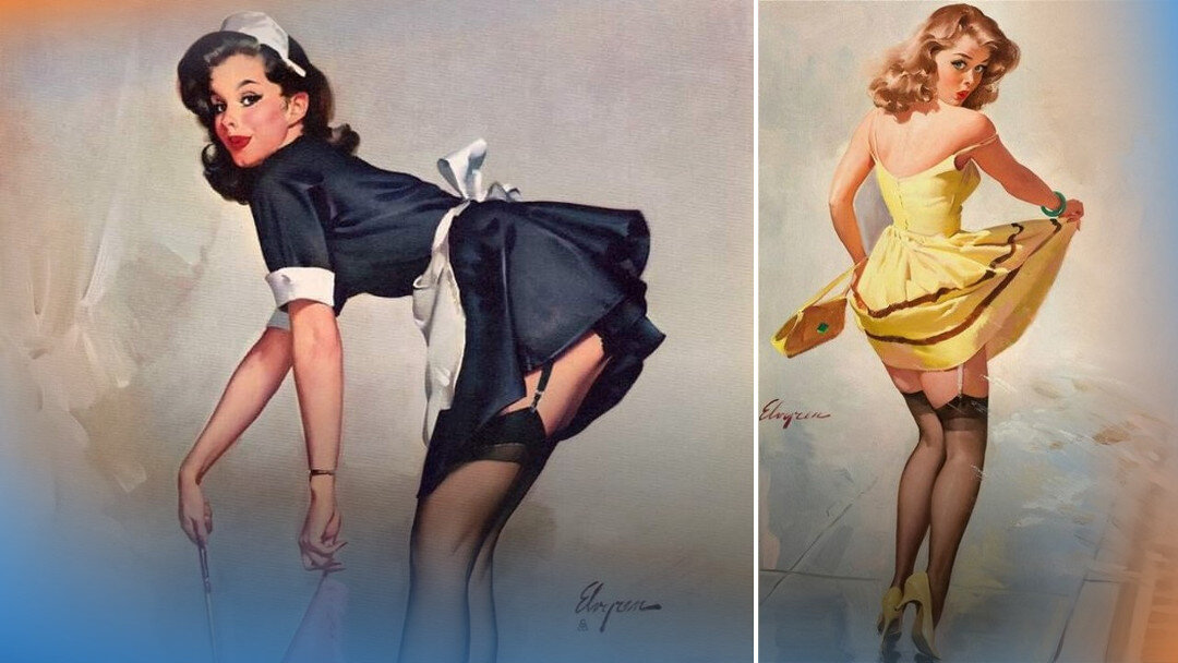 Иллюстрации Джила Элвгрена, американского художника и иллюстратора середины XX века