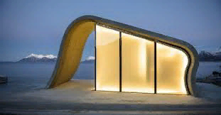 На фото из интернета - общественный туалет в Финляндии