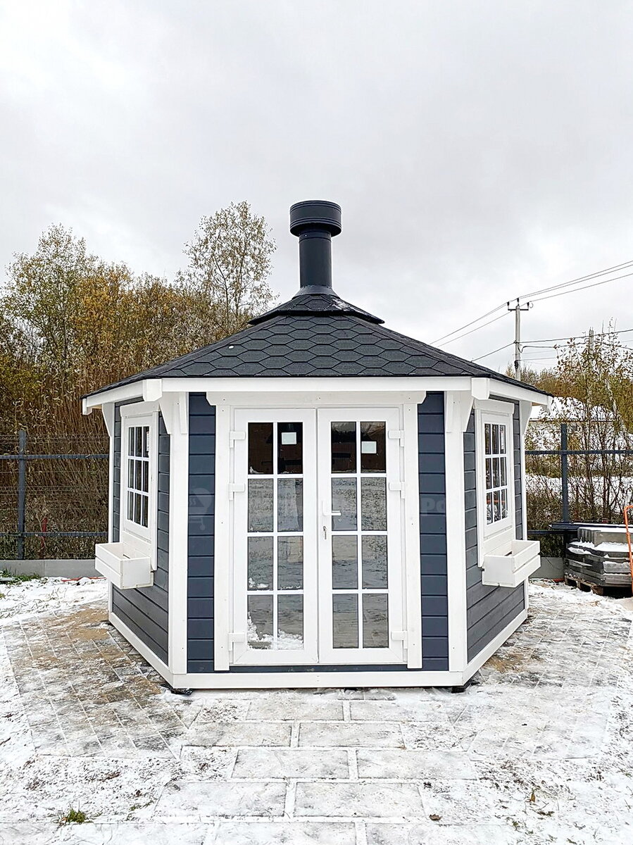 Гриль-беседка 9м2 (ГрильХаус)