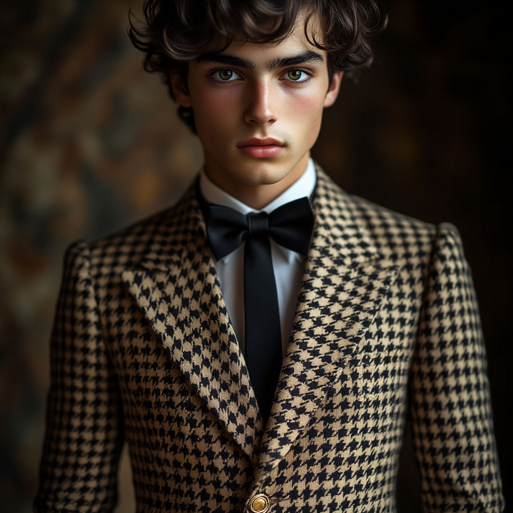 Узор гусиные лапки считается одинм из первых узоров в истории