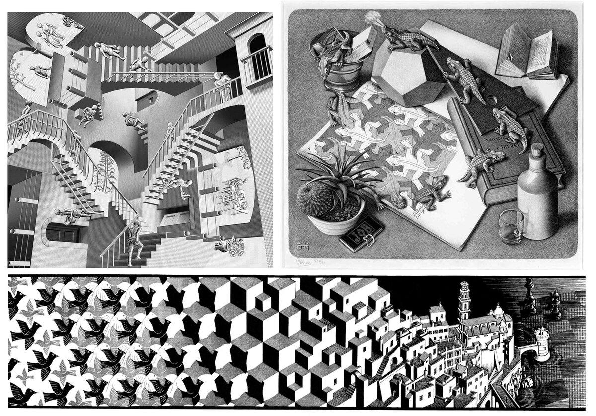 Графические работы Маурица Эшера