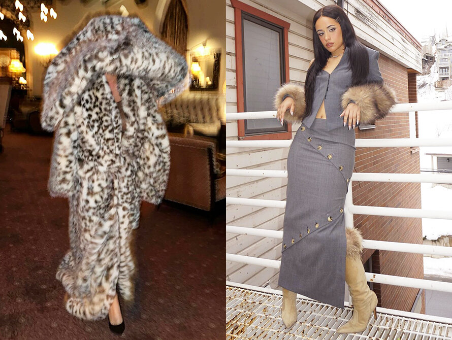 шапки бини 2022-2023. шапка ушанка женская меховая мода 2022. шапки с шубой 2023. шапка под норковую шубу. черная норковая шуба образы луки 2022.