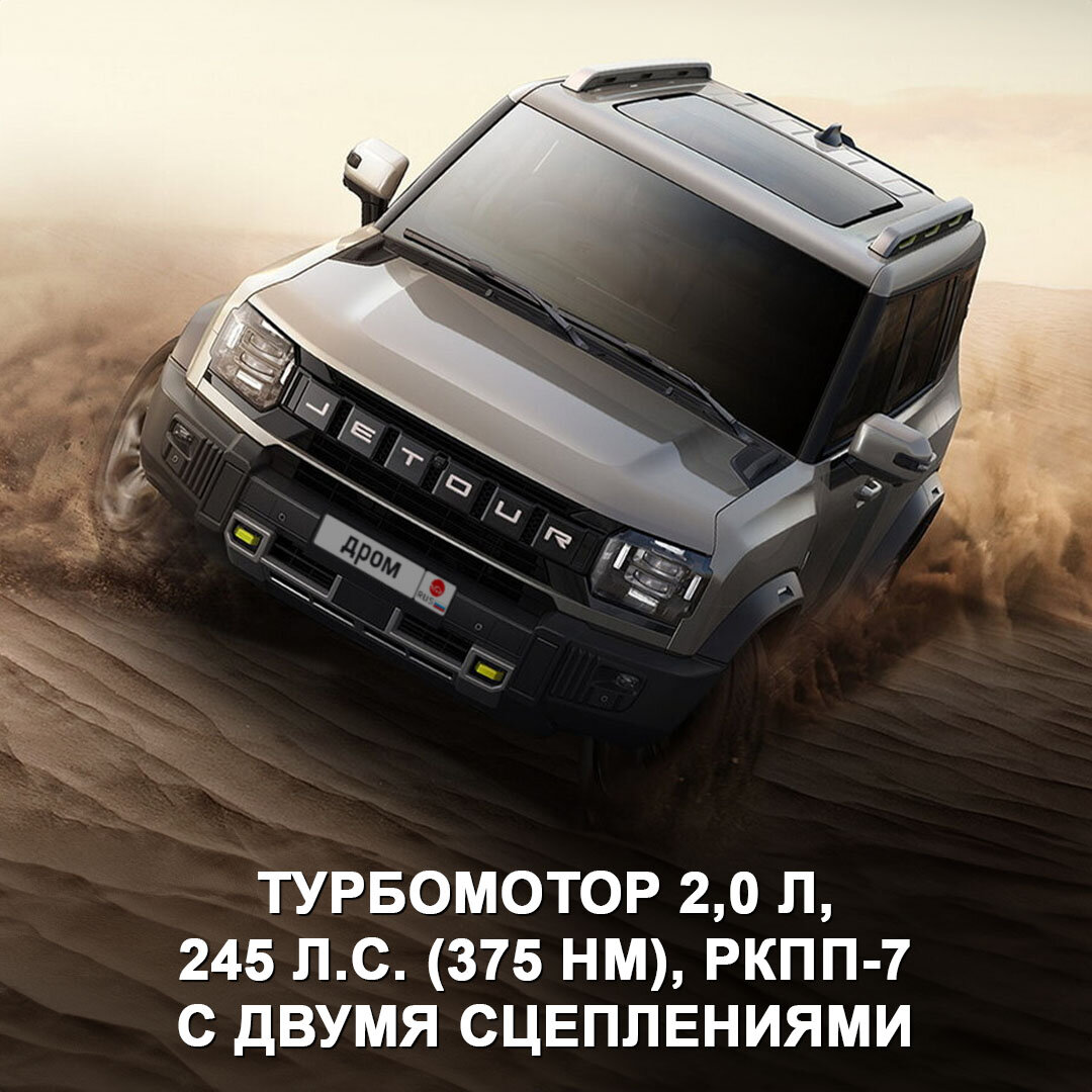 Раскрыта цена на кроссовер Jetour T2 с брутальным дизайном в стиле Land  Rover Defender. Недёшево, зато с полным приводом 🤔 | Дром | Дзен