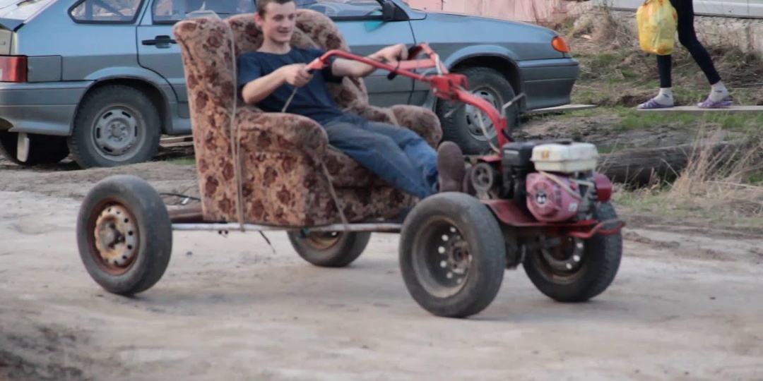 Забавные и нелепые самодельные автомобили