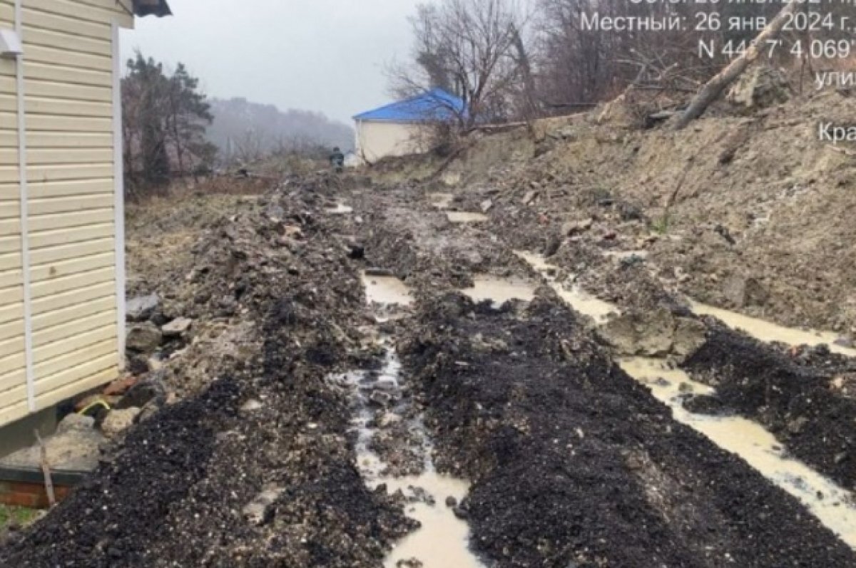    В Туапсе ввели режим чрезвычайной ситуации