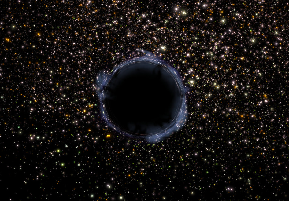 Черная дыра, иллюстрация