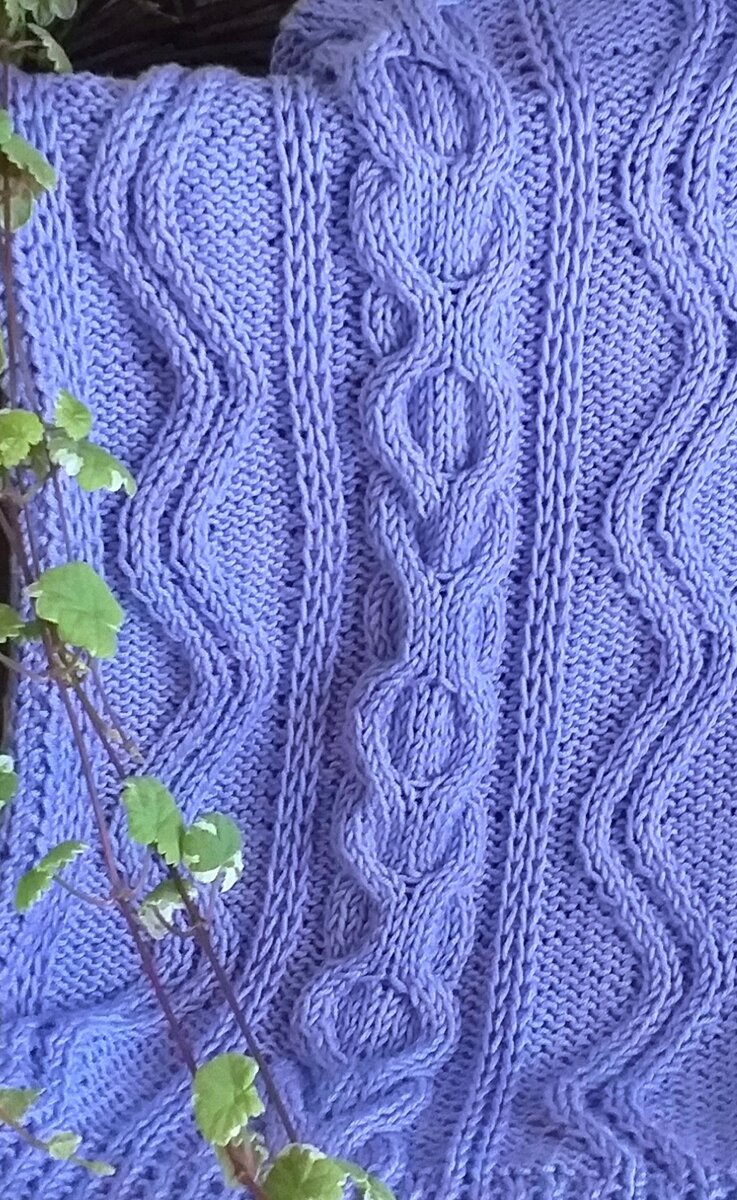 Дорожки из вытянутых лицевых.