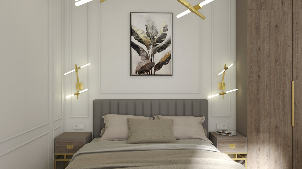 Визуализация номера в будущем апарт-отеле по адресу: Москва, ул. Воронцово поле, 12