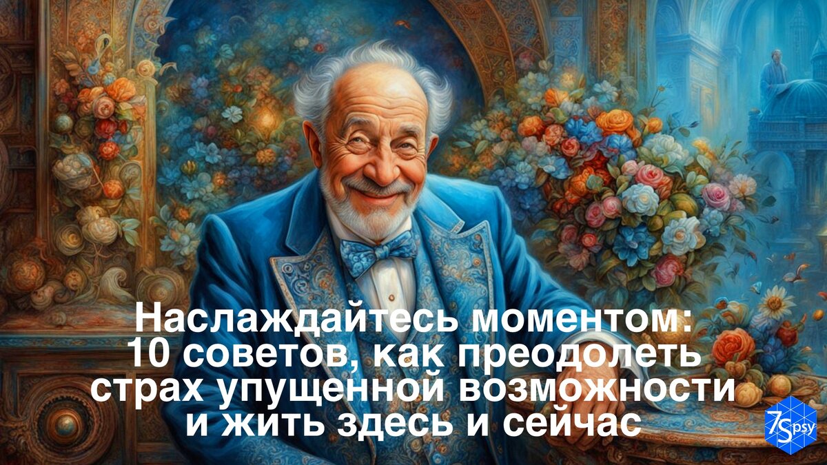 Наслаждайтесь моментом: 10 советов, как преодолеть страх упущенной  возможности и жить здесь и сейчас | 7Spsy Психология онлайн | Дзен