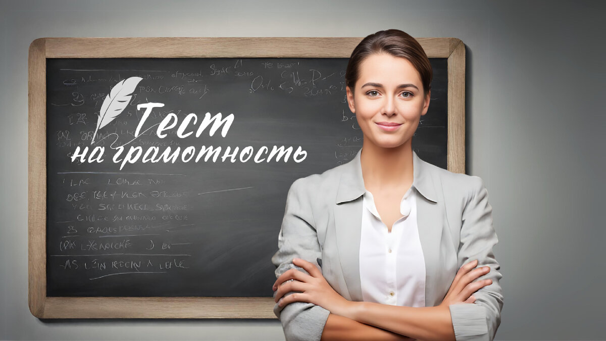 Тест на грамотность | орфографическая викторина | Русский язык