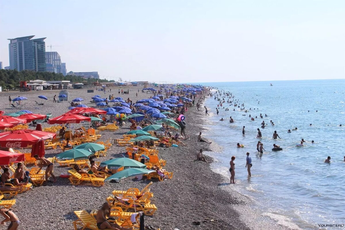 Грузия фото пляжа