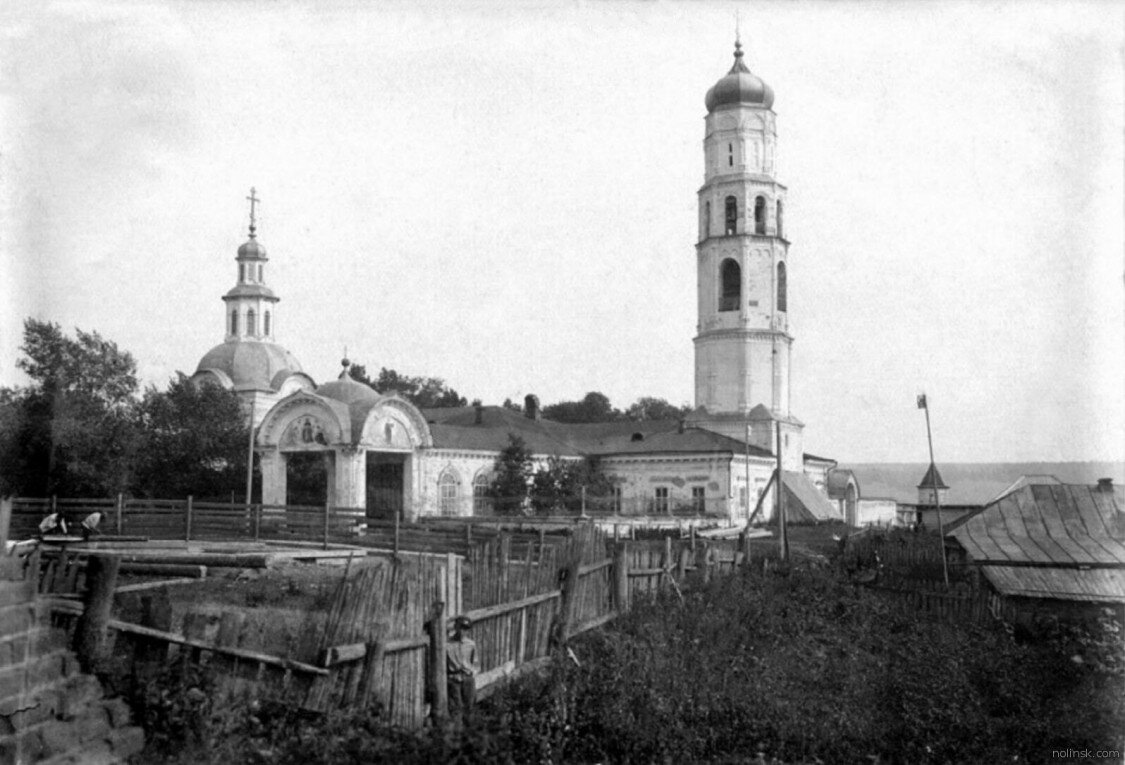 Николаевский собор города Нолинска, Вятская губерния.