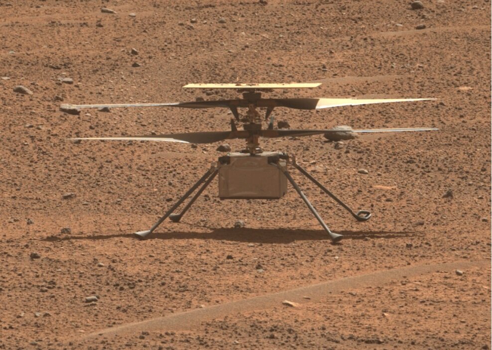 Вертолёт Ingenuity 2 августа 2023. Источник изображений: NASA/JPL-Caltech
