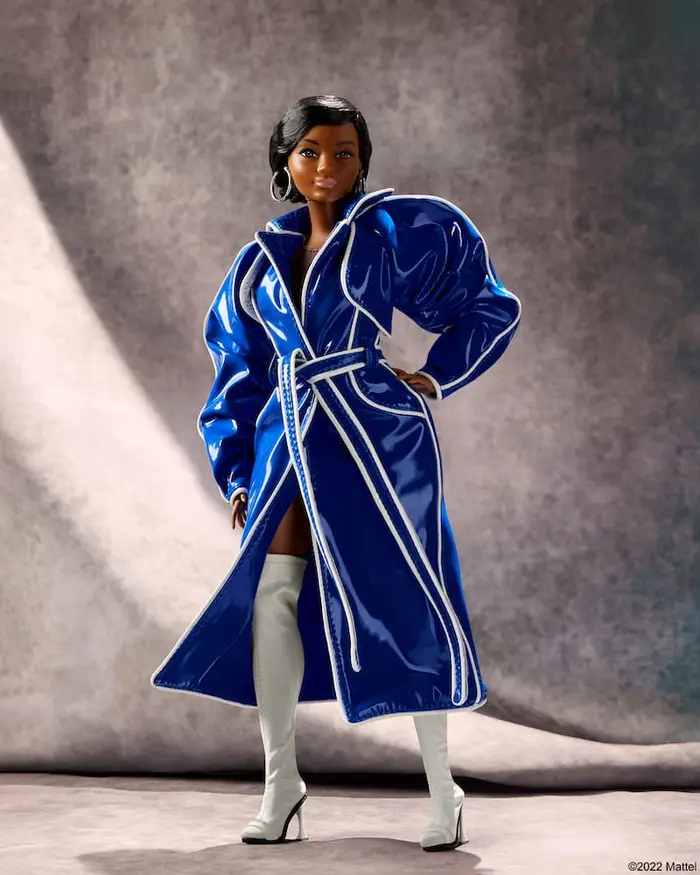 Harlem's Fashion Row x Barbie 2022 Concept (Hanifa’s Brooklyn Jacket on Barbie), Mattel 