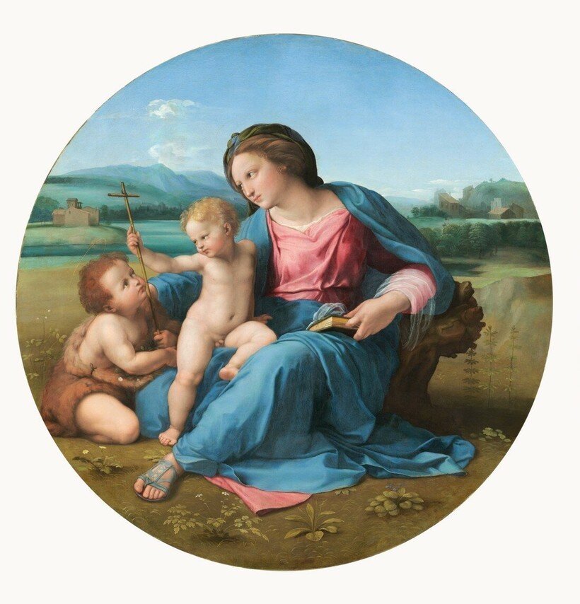 Madonna Alba (Raffaello) era una delle principali opere nella collezione del Museo dell'Ermitage. Ora è alla National Gallery di Washington