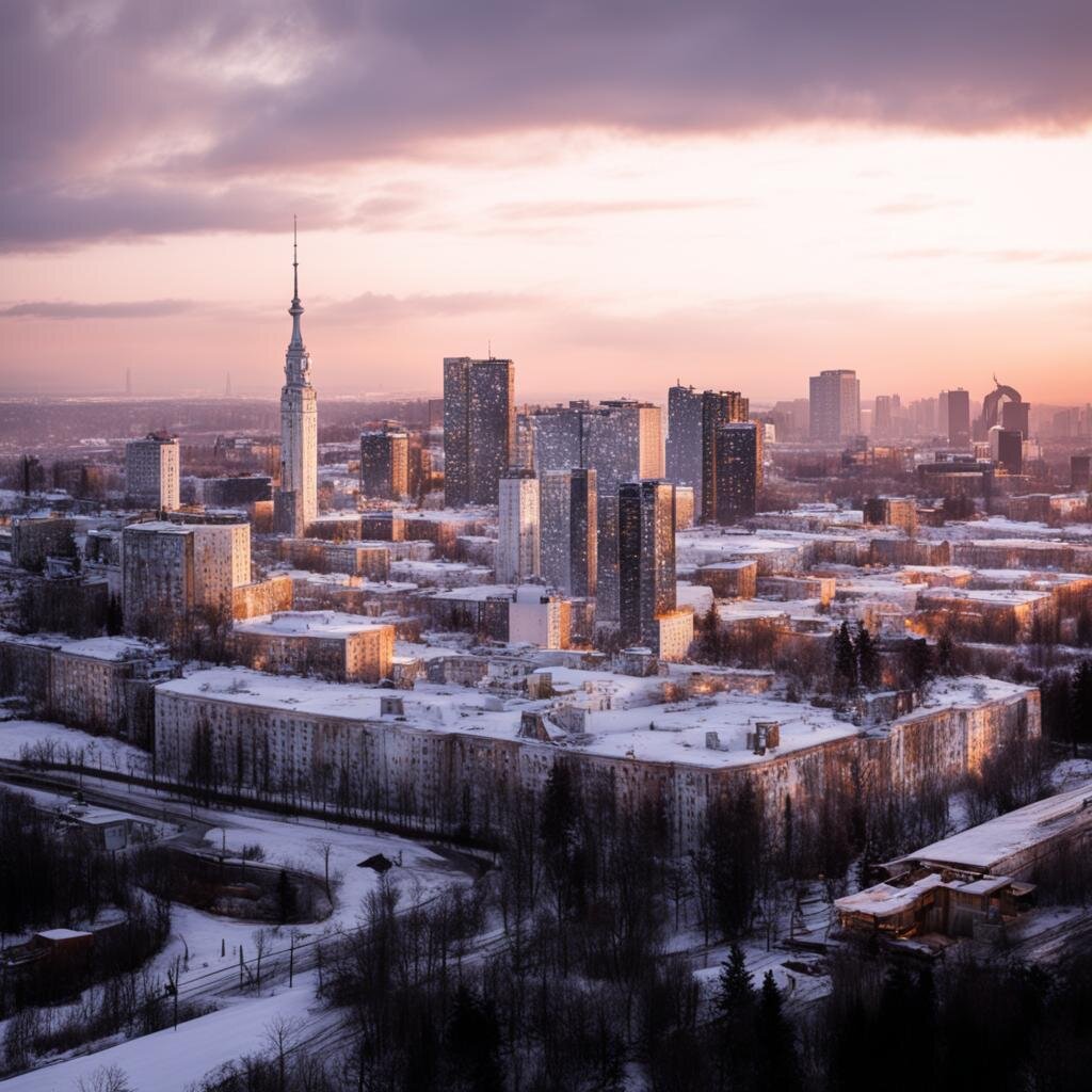 Зимний Екатеринбург 