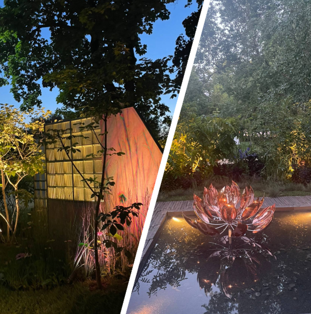 красивые фото современных садов