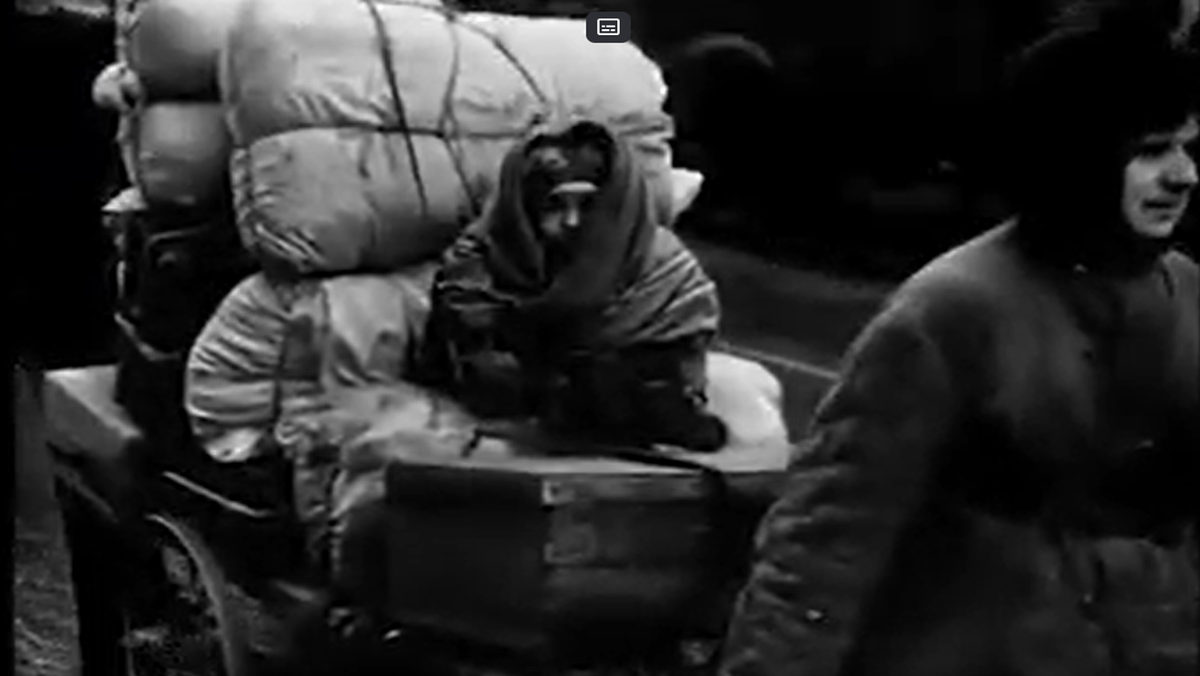 из докфильма "Блокада Ленинграда.Глазами детей"