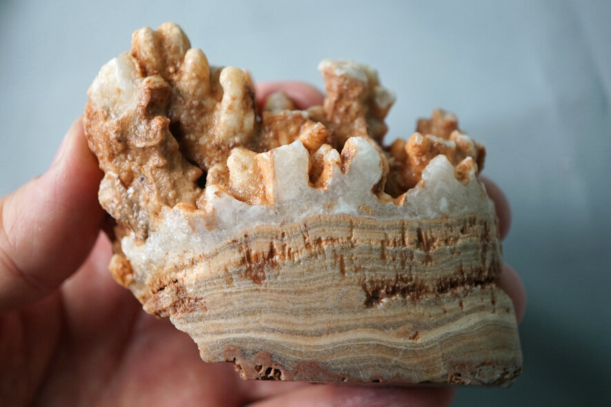 Образец после чистки и обдирки.