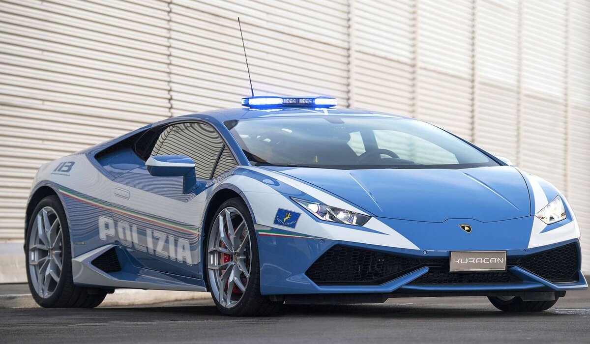 Lamborghini Gallardo lp570 4 Police