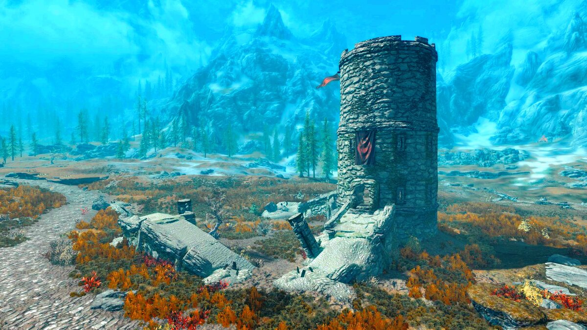 Скайрим: Западная сторожевая башня. | The Elder Scrolls \\ АпоКриФ | Дзен