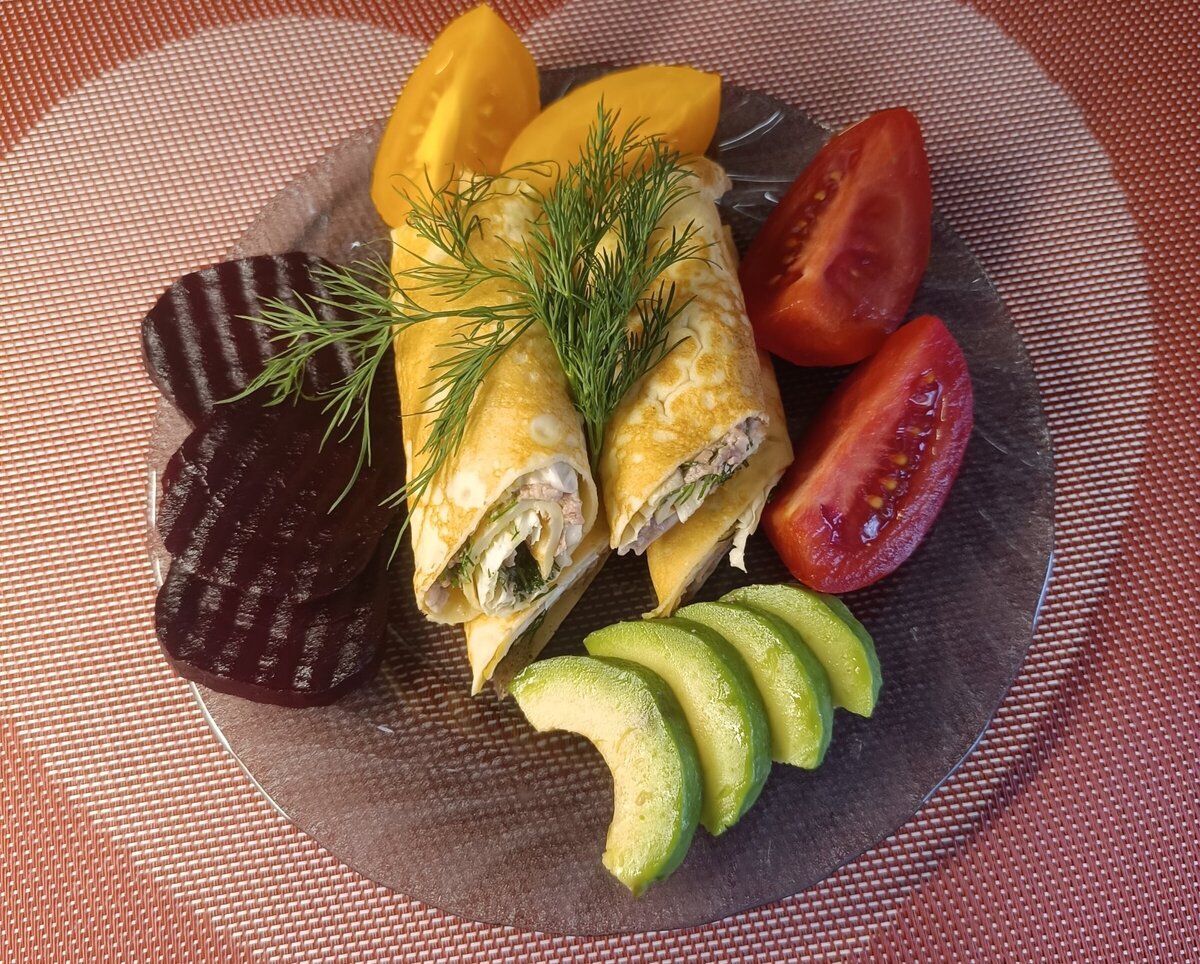 Прекрасный завтрак от Анны. 