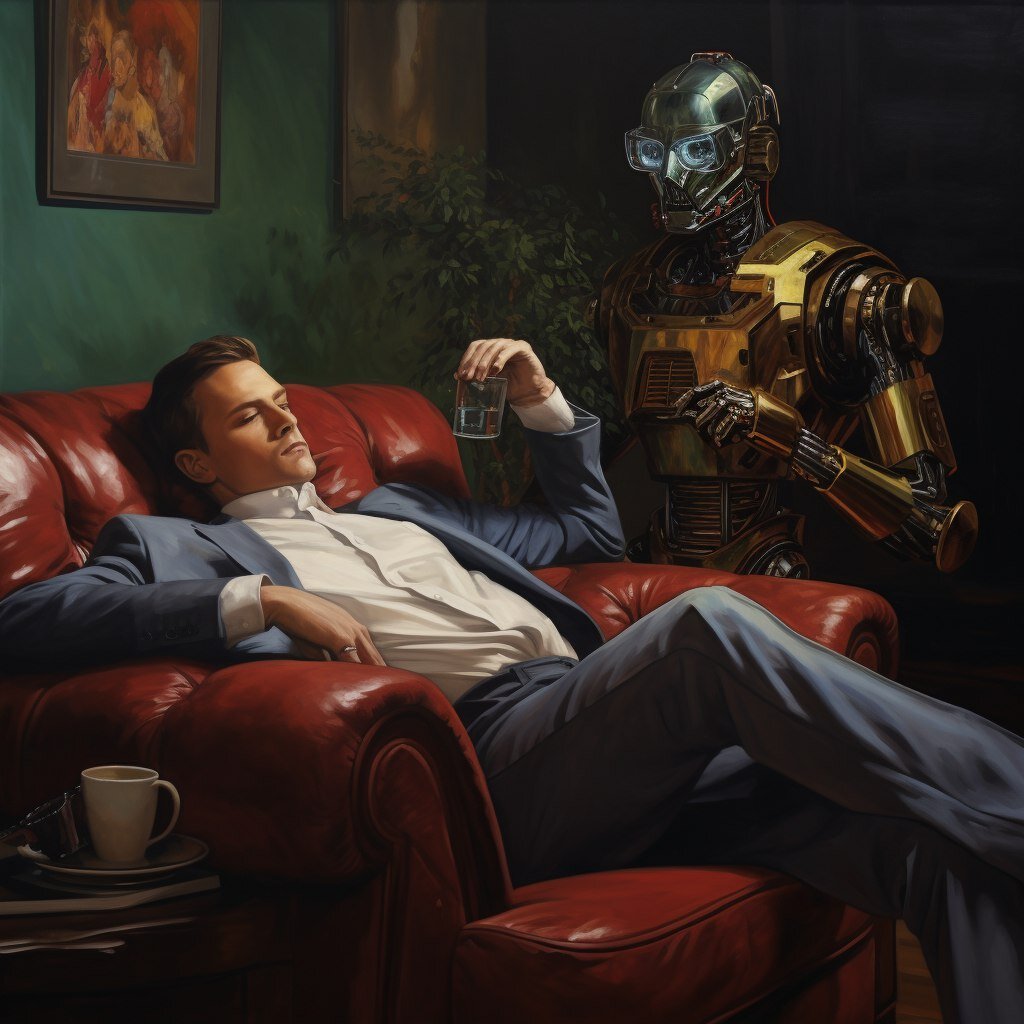 Отдыхаем, пока нас обсуживает ИИ (с) Андрей Федосик