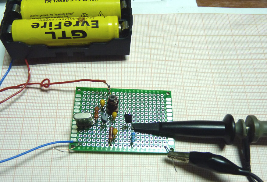 Генератор на гармониковом кварце с удвоением частоты. | Старый радио ...