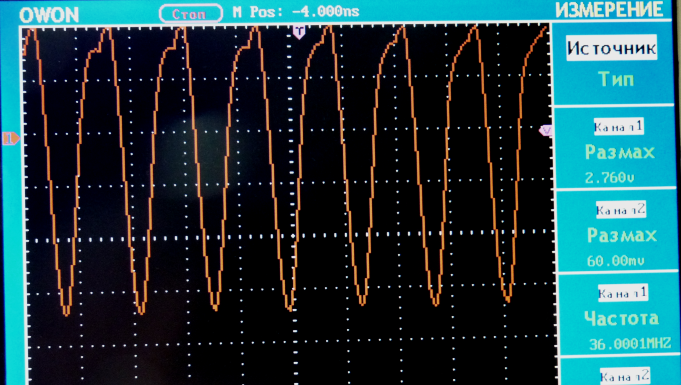 Частота колебаний генератора