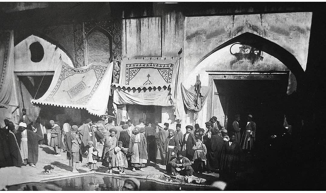 Исфаханский базар 1265 (1886) год