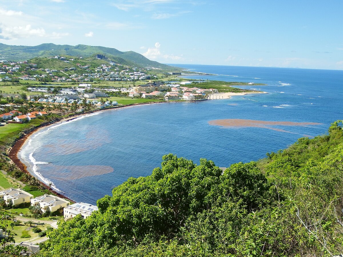 Марино сент китс и невис. Сент Китс. St Kitts and Nevis. Остров Невис Карибы. Карибский район.