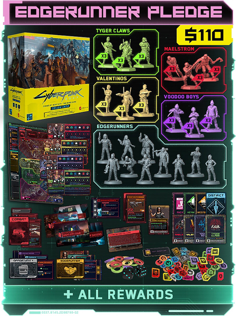 Cyberpunk 2077 the board game