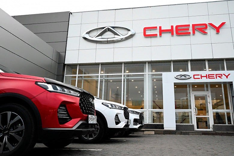 У компании Chery, переизбыток автомобилей на складах