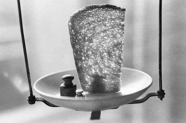 Блокадный паек (фото из открытых источников) 