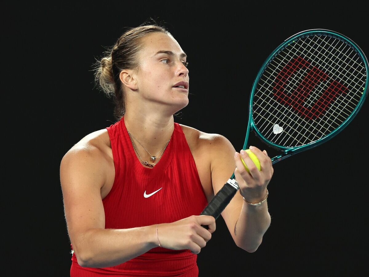    Белорусская теннисистка Арина Соболенко© Фото : Пресс-служба Australian Open