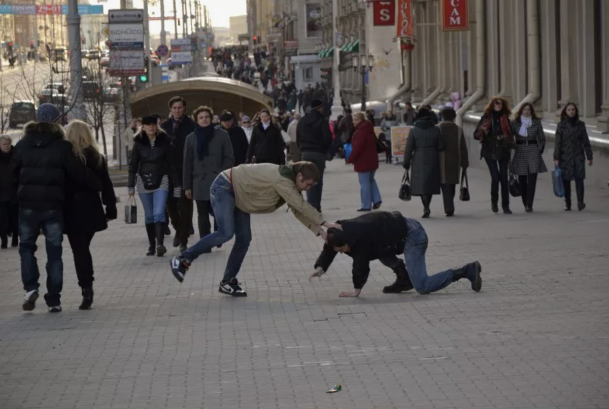 Что делать если напали толпой