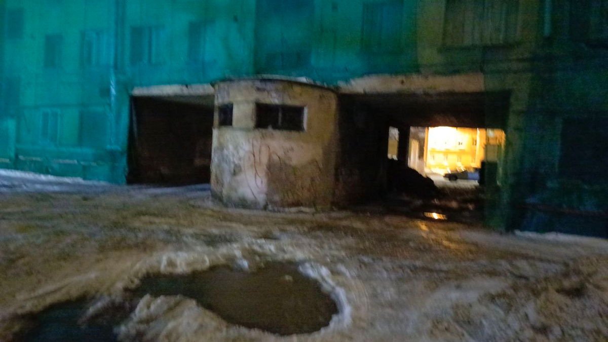 Вот как мило выглядел подход к последнему дому. Был вечер, поэтому простите за ухудшенное качество съёмки!