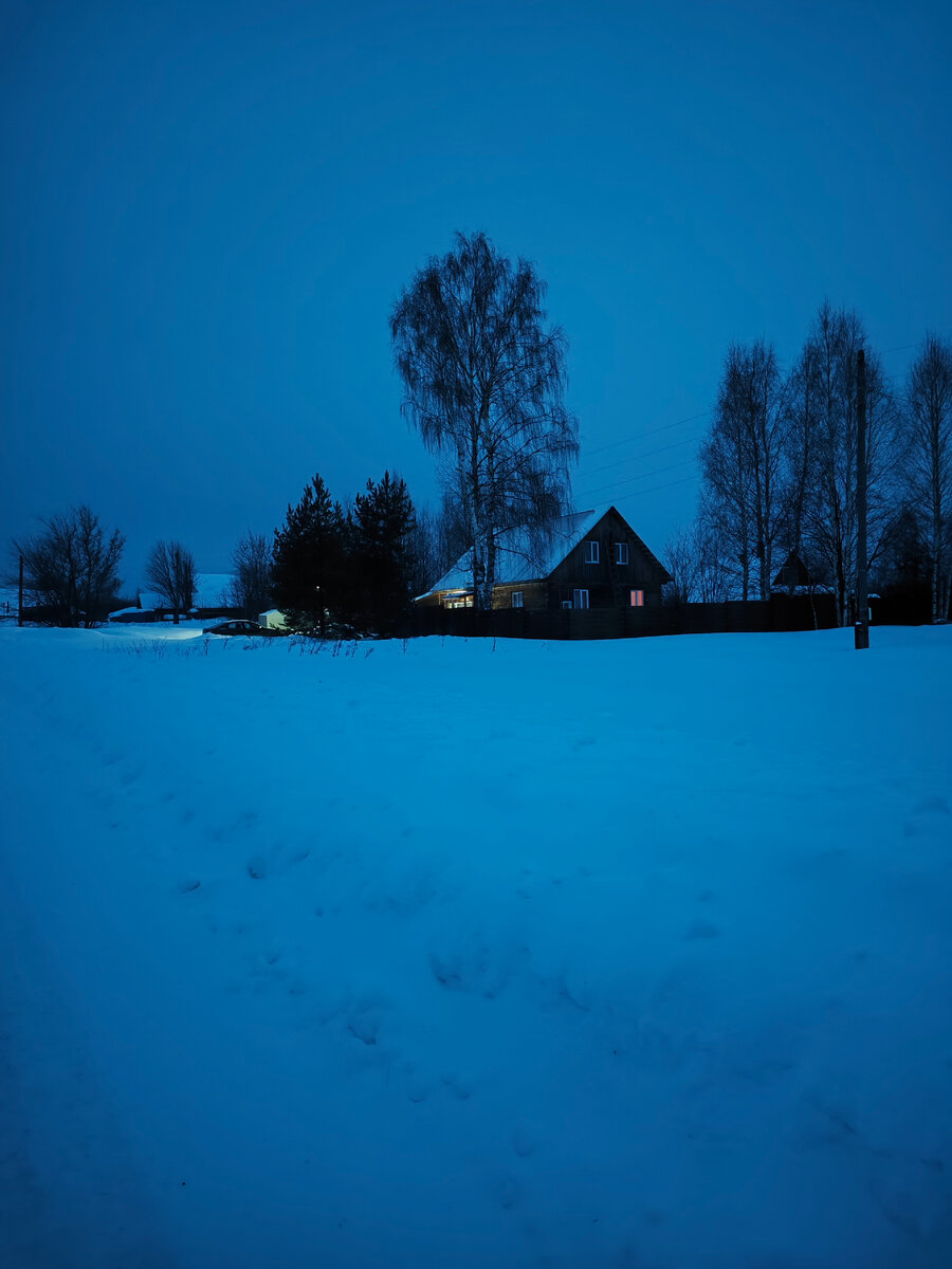 Дом в сумерках