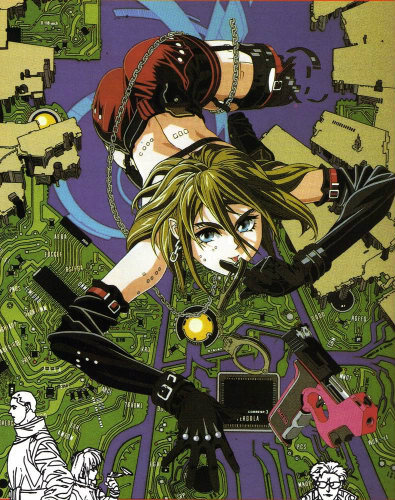 Один из постеров к аниме-сериалу "Армитаж III"